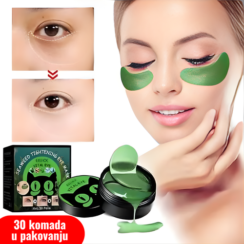Maska za oči sa kolagenom od morskih algi | Maska za podočnjake 1 + 1 Gratis!